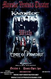 Edge Of Paradise, Margarita Martirosyan, Margarita Monet, Mask, heavy metal, female fronted, guitar, tope female fronted metal band, Dave Bates, Black Sabbath, Metallica, Iron Maiden